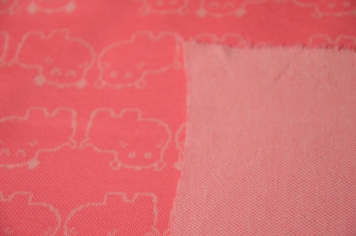 Jaquardjersey | Nilpferd pink